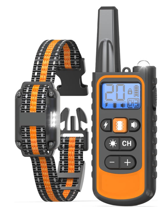 KFX-2821053 Waterproof Remote Control Bark Stopper for Dog Training with Electric Shock Function