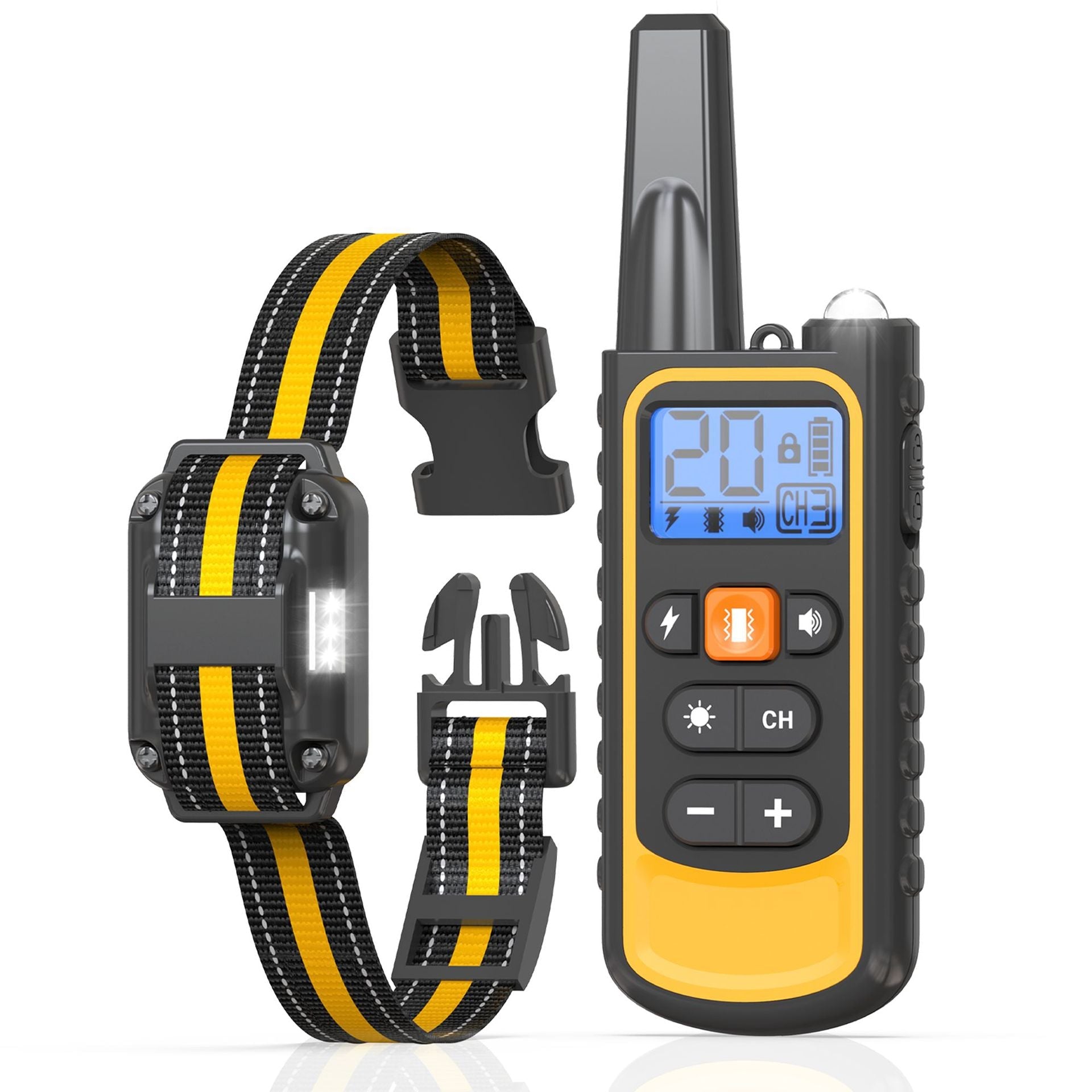 KFX-2821053 Waterproof Remote Control Bark Stopper for Dog Training with Electric Shock Function