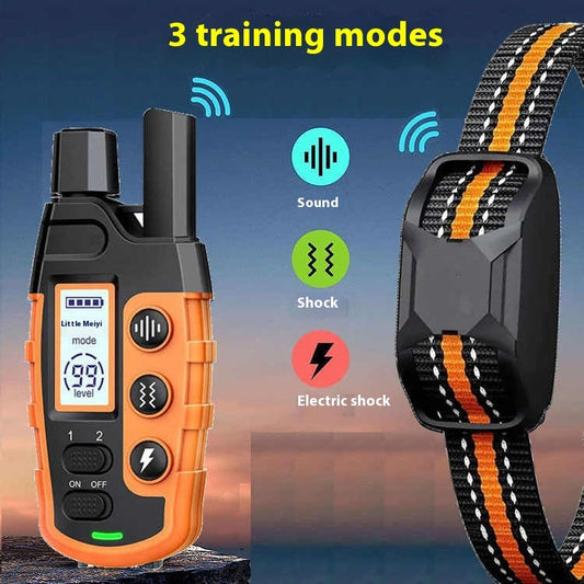 KFX-2821053 Waterproof Remote Control Bark Stopper for Dog Training with Electric Shock Function
