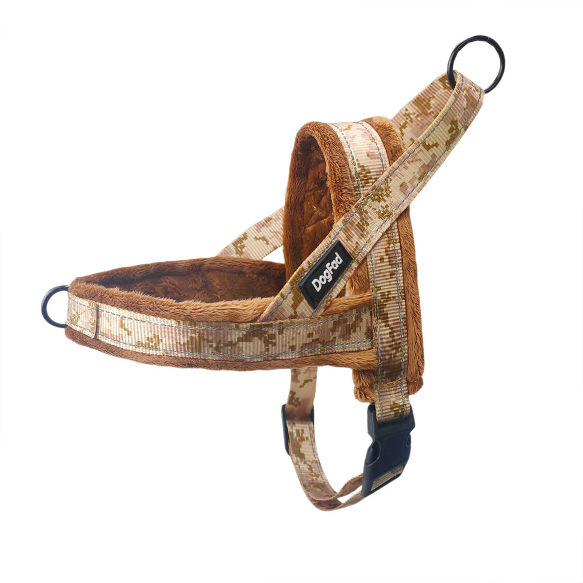KFX-2822333 Pet Chest Strap with Flap and Comfortable Lining for Dog Leash, Available in Multiple Colors and Sizes