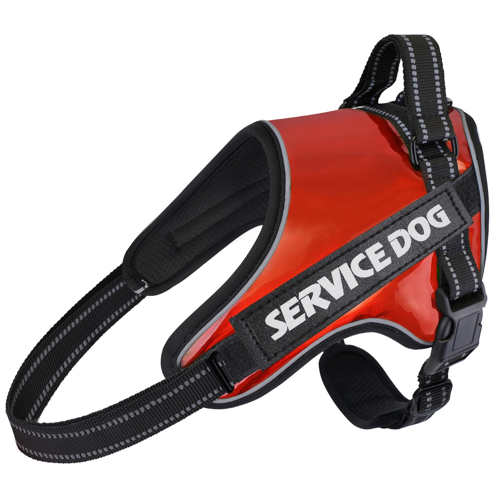 KFX-2828093 Durable Dog Traction Rope Vest for Medium and Large Dogs – Adjustable Chest Strap in Various Colors