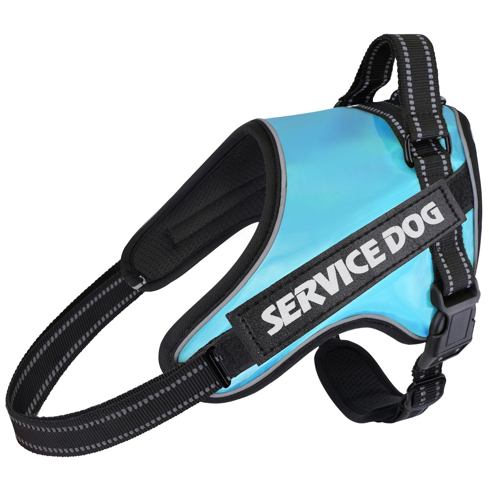 KFX-2828093 Durable Dog Traction Rope Vest for Medium and Large Dogs – Adjustable Chest Strap in Various Colors
