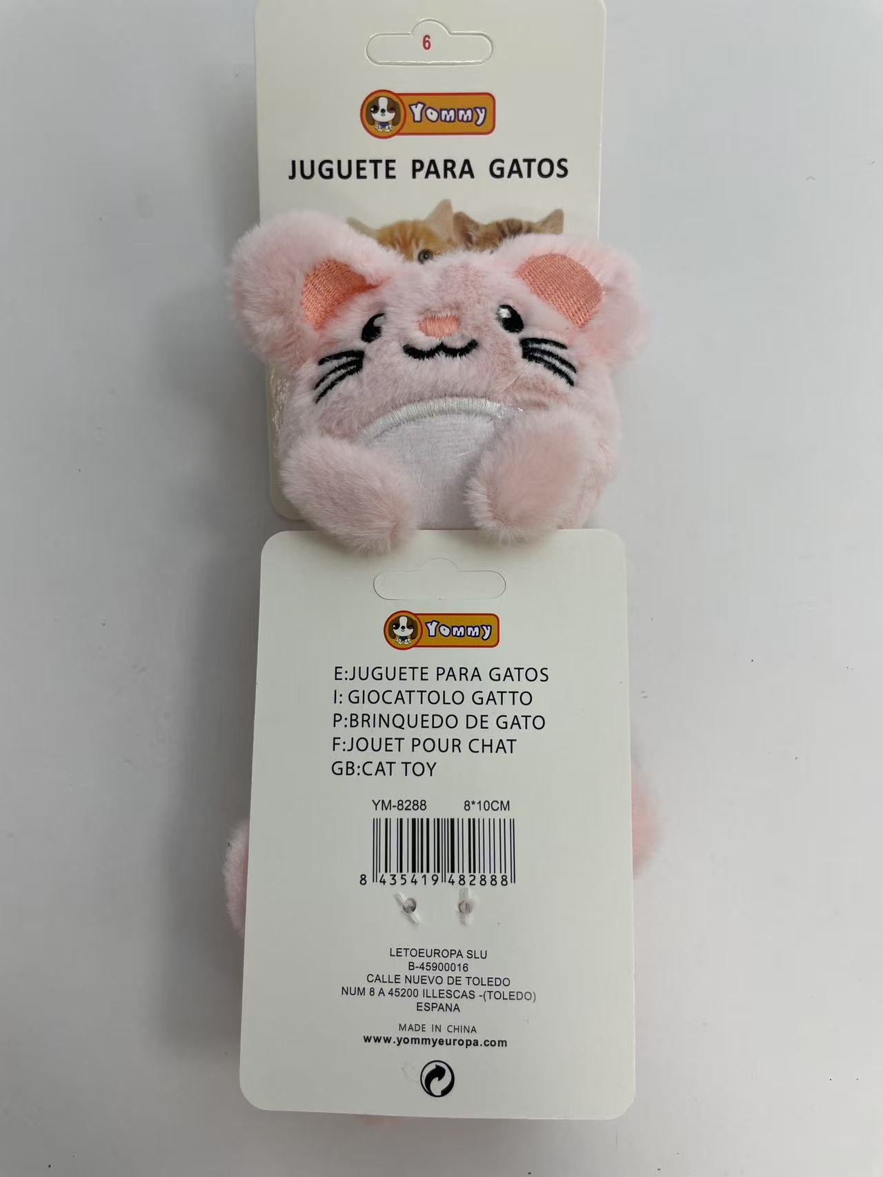 KFX-2828477 Cat Toys Set - Plush Chick, Mouse, and Owl for Playful Kittens