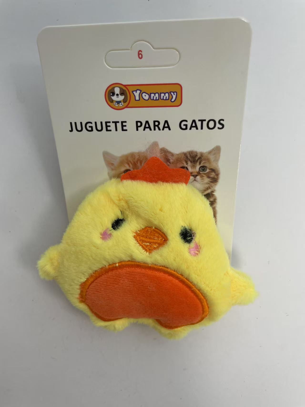 KFX-2828477 Cat Toys Set - Plush Chick, Mouse, and Owl for Playful Kittens