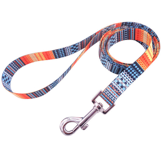 KFX-2828605 Bright and Colorful Multi-Color Dog Leash in Various Styles and Sizes