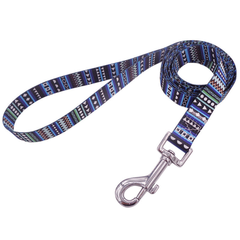 KFX-2828605 Bright and Colorful Multi-Color Dog Leash in Various Styles and Sizes
