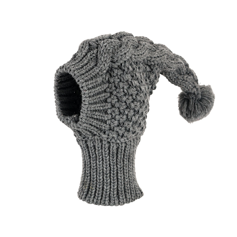 KFX-2832573 Cozy Pet Woolen Hat for Winter, Ideal for Photos and Gift Giving