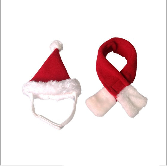 KFX-2845117 Christmas Reindeer Antlers Hairband for Pets - Adjustable Headwear for Dogs and Cats