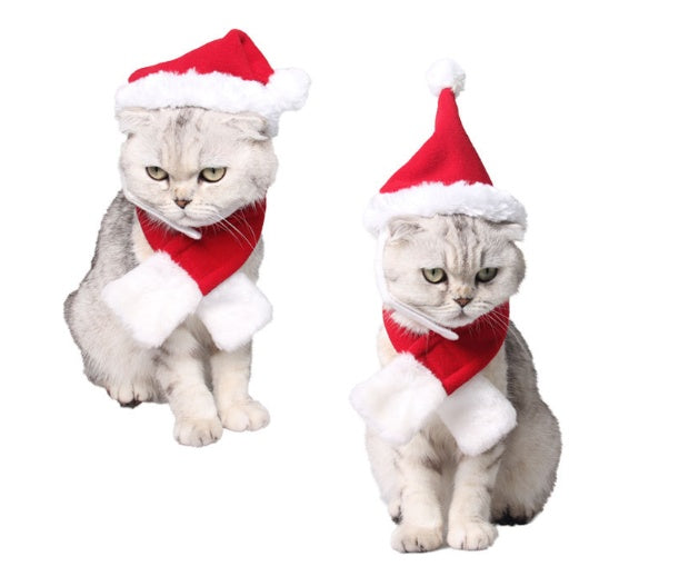 KFX-2845117 Christmas Reindeer Antlers Hairband for Pets - Adjustable Headwear for Dogs and Cats