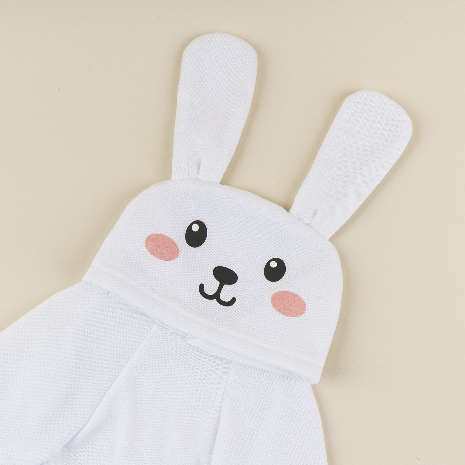 KFX-2851133 Cozy Rabbit-Shaped Pet Sweater in White for Small to Extra Large Pets