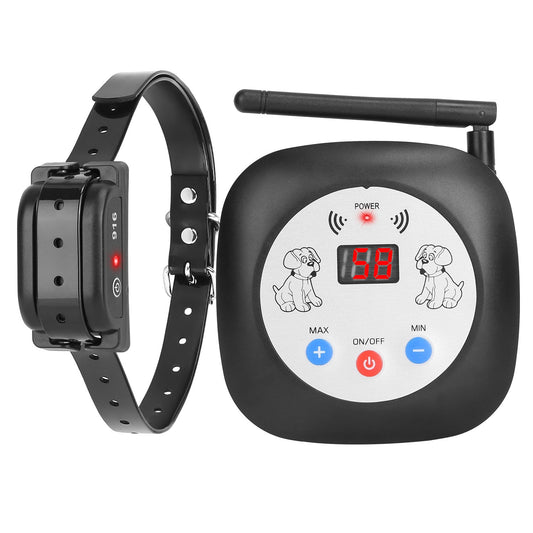 KFX-2851517 Electric Wireless Dog Fence System with GPS Location Monitor and Rechargeable Collar for Small to Large Dogs