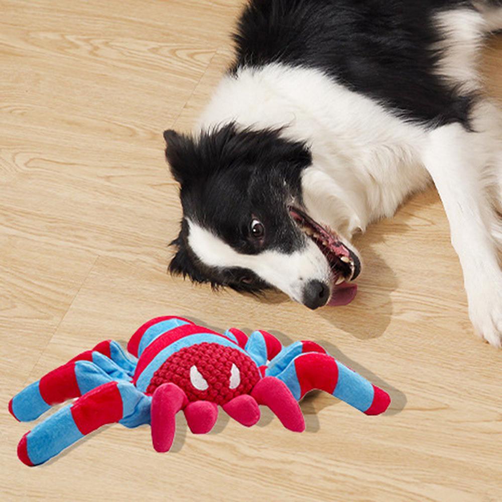 KFX-2853309 Durable Interactive Teddy Toy for Dog Teeth Cleaning | Boredom Relief for Medium to Large Dogs