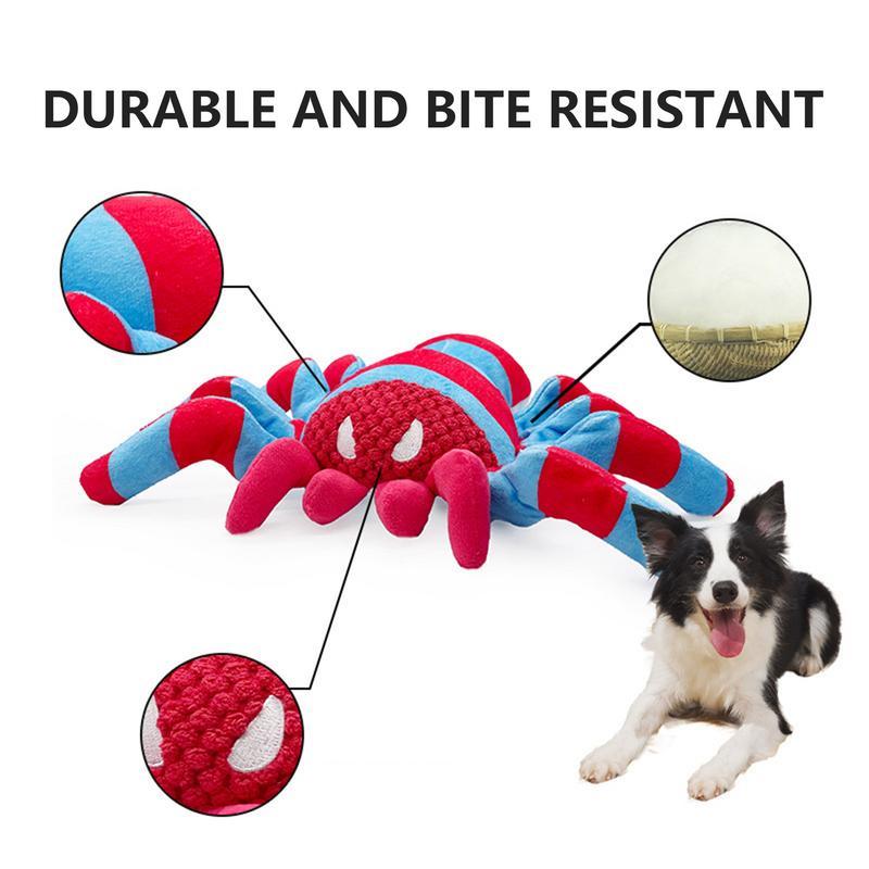 KFX-2853309 Durable Interactive Teddy Toy for Dog Teeth Cleaning | Boredom Relief for Medium to Large Dogs