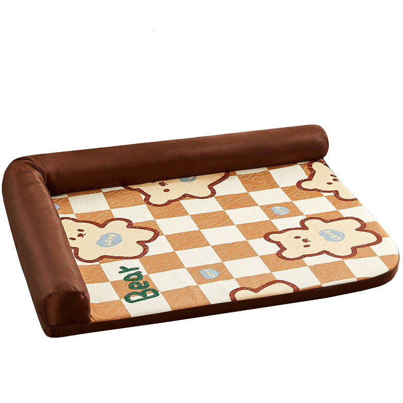 KFX-2855869 Removable and Washable Dog Mat for Summer Comfort - Available in Multiple Sizes