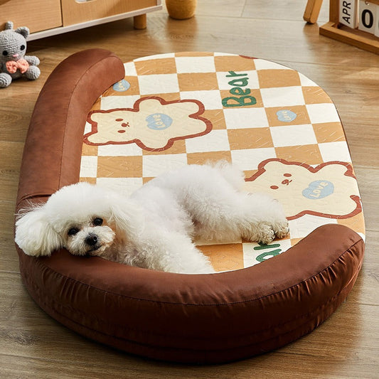 KFX-2855869 Removable and Washable Dog Mat for Summer Comfort - Available in Multiple Sizes