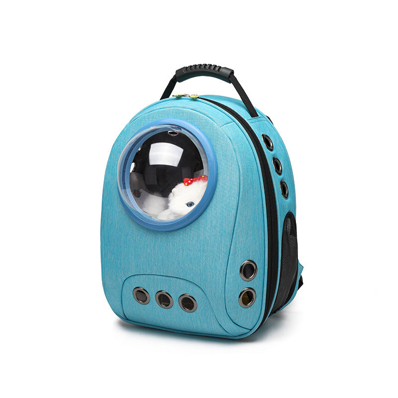 KFX-2858045 Space Capsule Oxford Cloth Pet Carrier Bag for Cats and Small Dogs up to 10 kg - 32CM x 42CM x 20CM
