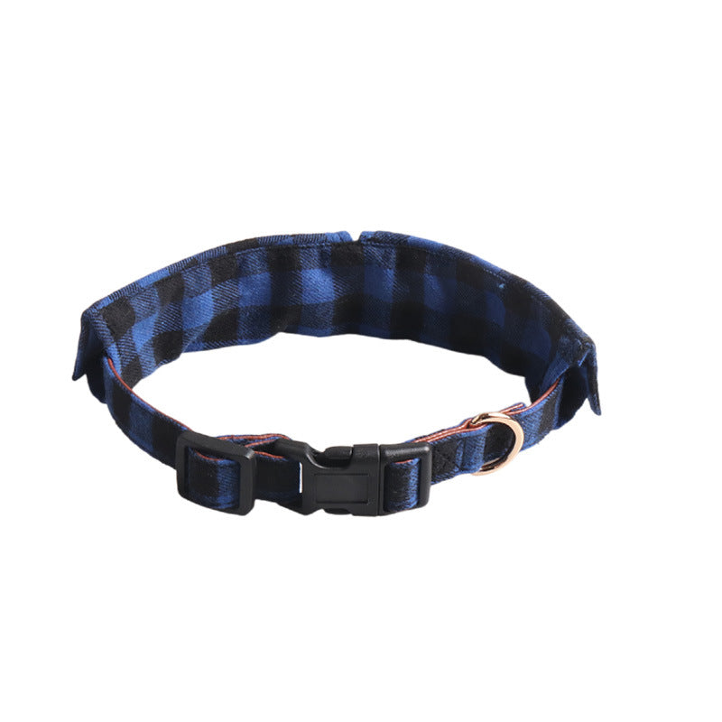 KFX-2859581 Gentleman Dog Collar with Detachable Bow Tie in Various Stylish Patterns