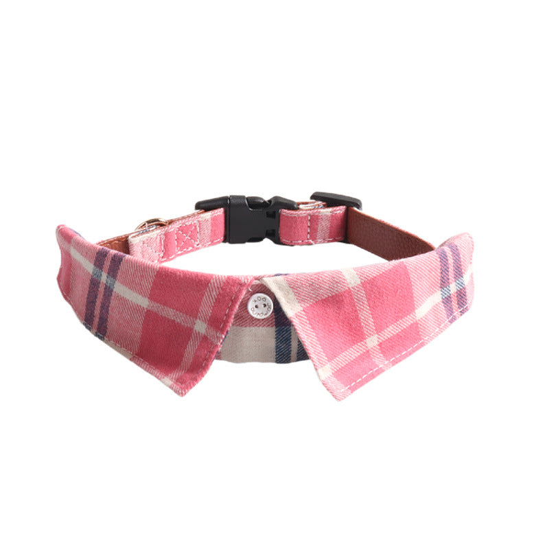 KFX-2859581 Gentleman Dog Collar with Detachable Bow Tie in Various Stylish Patterns