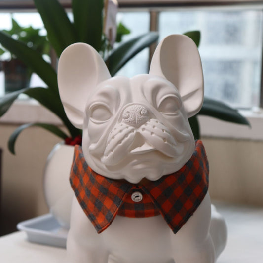 KFX-2859581 Gentleman Dog Collar with Detachable Bow Tie in Various Stylish Patterns