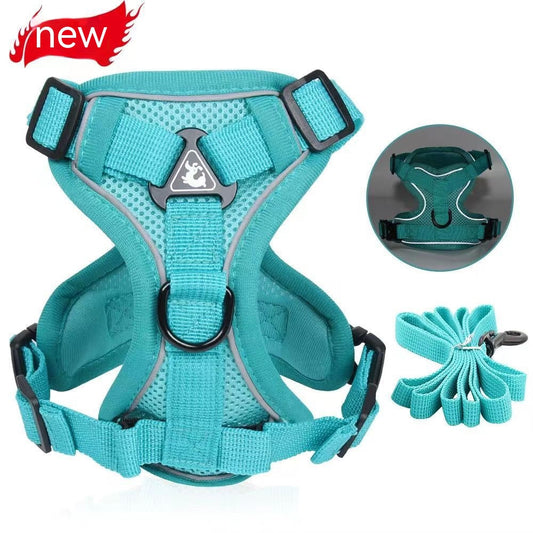 KFX-2860861 Reflective Anti-Slip Dog Leash with Comfortable Grip - Multiple Colors Available