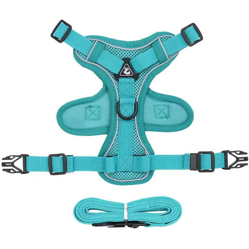KFX-2860861 Reflective Anti-Slip Dog Leash with Comfortable Grip - Multiple Colors Available