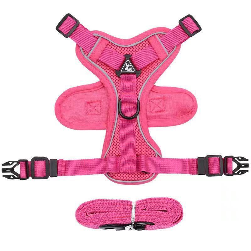 KFX-2860861 Reflective Anti-Slip Dog Leash with Comfortable Grip - Multiple Colors Available