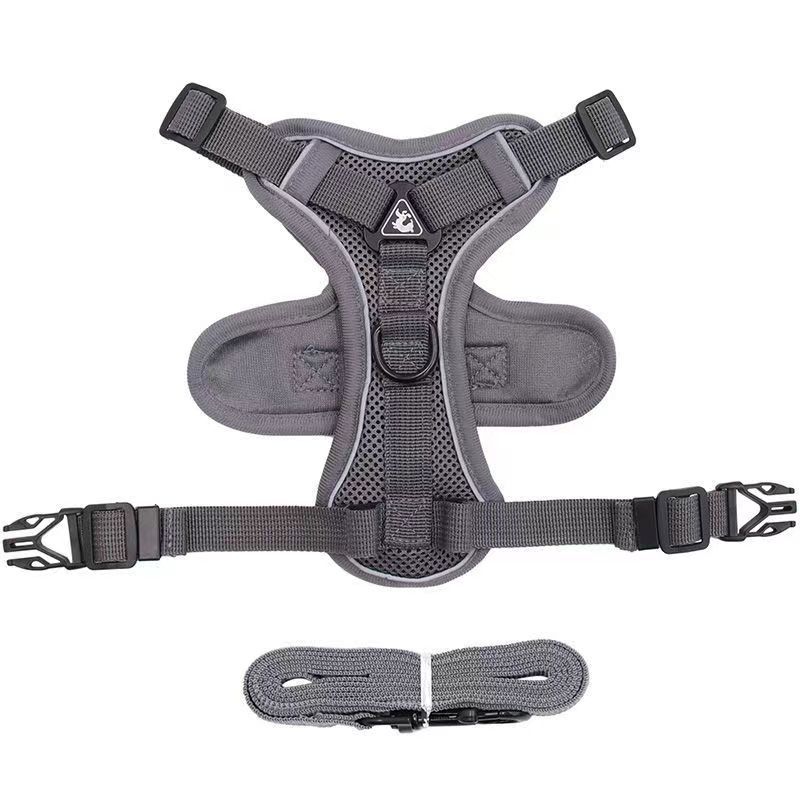 KFX-2860861 Reflective Anti-Slip Dog Leash with Comfortable Grip - Multiple Colors Available