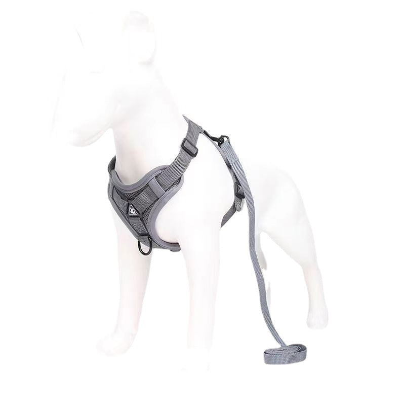 KFX-2860861 Reflective Anti-Slip Dog Leash with Comfortable Grip - Multiple Colors Available