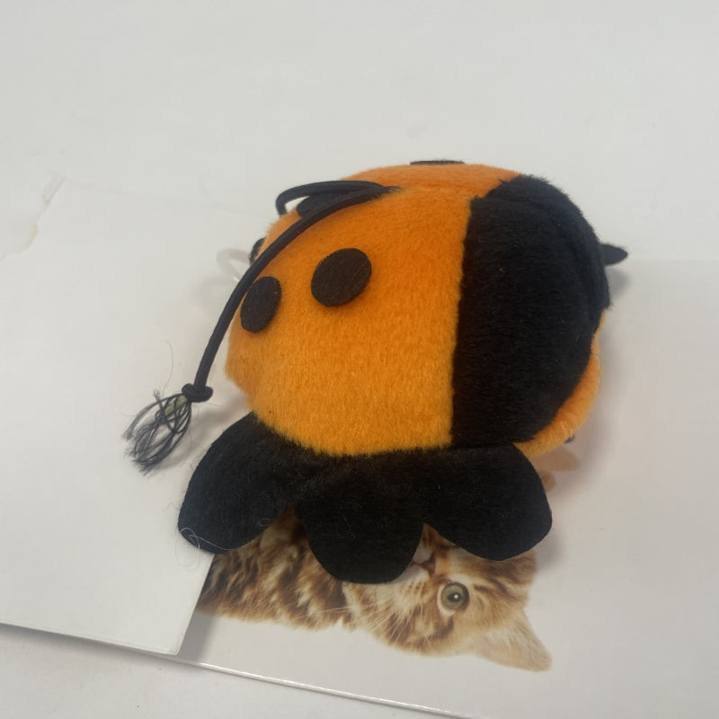KFX-2861245 Electric Interactive Ladybug Cat Toy - Engaging Play for Your Feline Friend