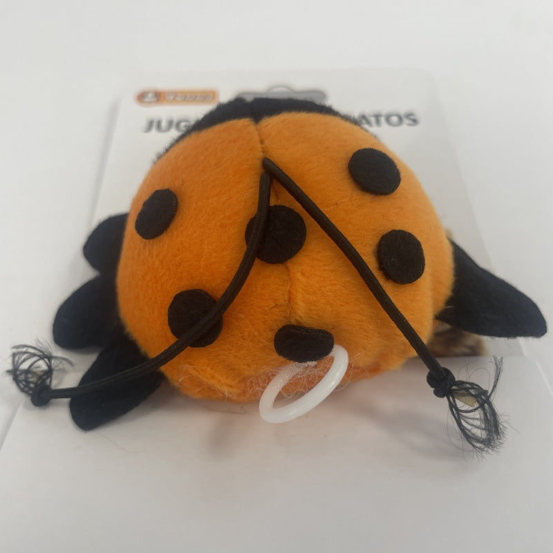 KFX-2861245 Electric Interactive Ladybug Cat Toy - Engaging Play for Your Feline Friend