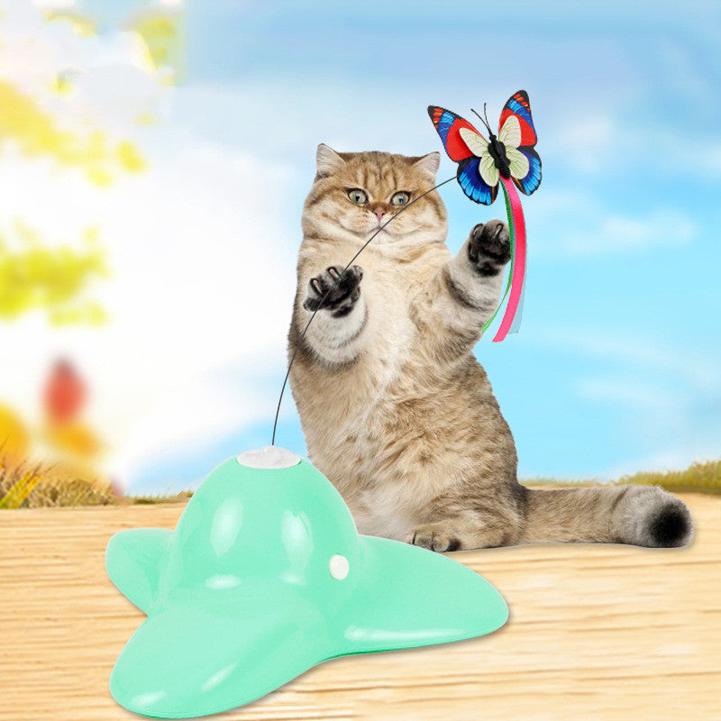 KFX-2862397 Universal Educational Cat Toy - Durable ABS and PC Construction, 18.5CM x 20CM x 8CM