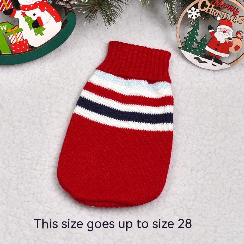 KFX-2865341 Cozy Wool Dog and Cat Sweater in Various Colors and Designs