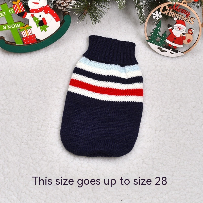 KFX-2865341 Cozy Wool Dog and Cat Sweater in Various Colors and Designs