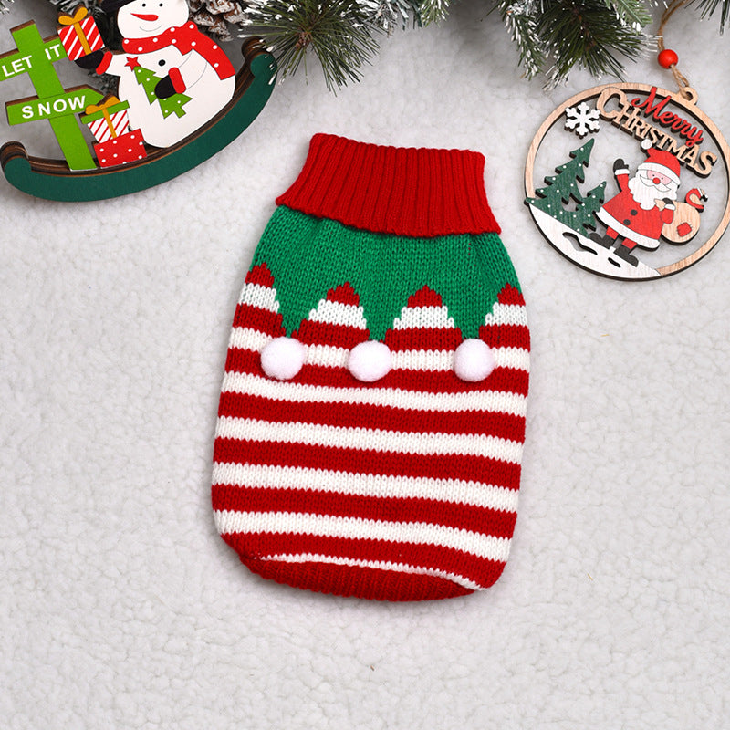KFX-2865341 Cozy Wool Dog and Cat Sweater in Various Colors and Designs
