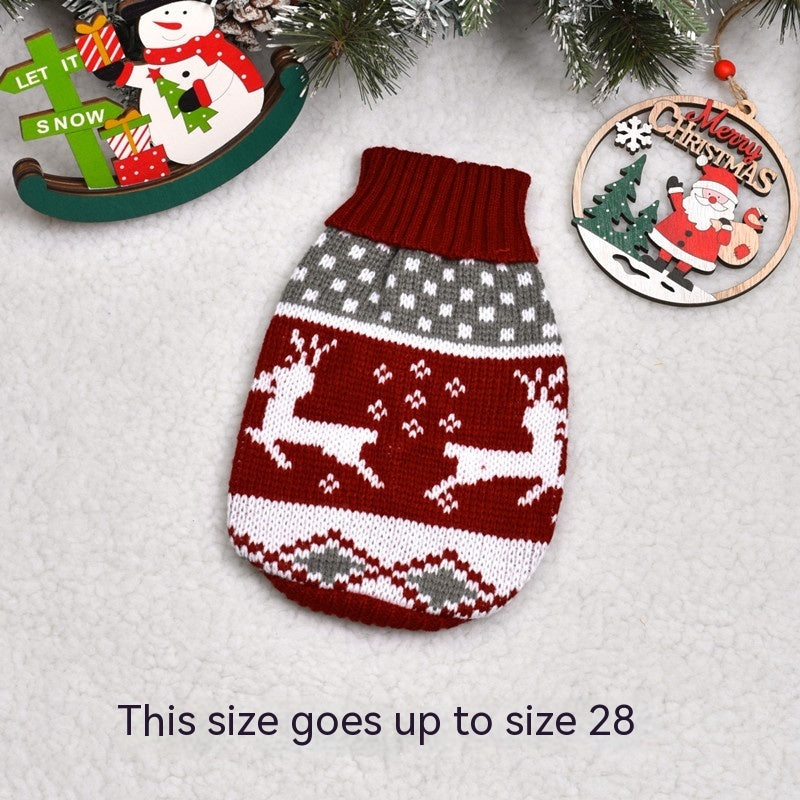 KFX-2865341 Cozy Wool Dog and Cat Sweater in Various Colors and Designs