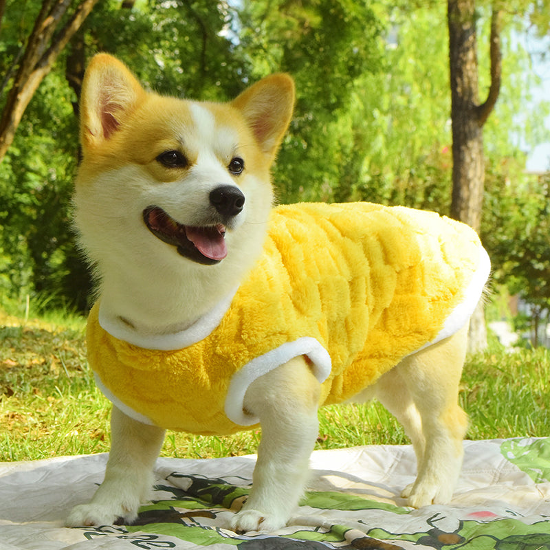 KFX-2867005 Warm Padded Vest for Medium-Sized Dogs - Anti-Dirty Leisure Wear