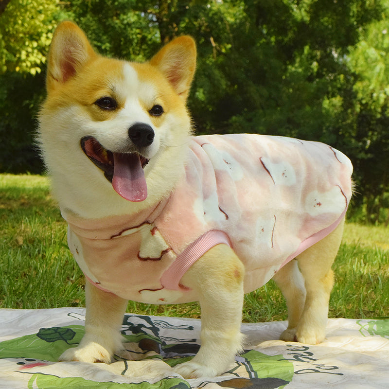 KFX-2867005 Warm Padded Vest for Medium-Sized Dogs - Anti-Dirty Leisure Wear