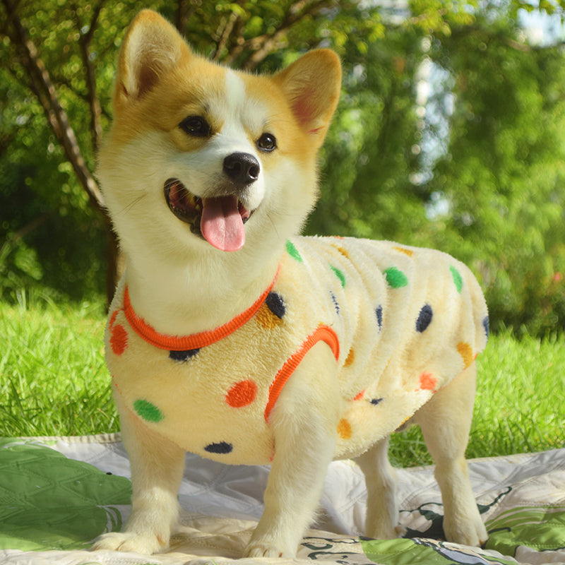 KFX-2867005 Warm Padded Vest for Medium-Sized Dogs - Anti-Dirty Leisure Wear