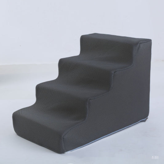 KFX-2871485 Folding Pet Steps with Non-Slip Design for Cats and Dogs - Multiple Colors Available