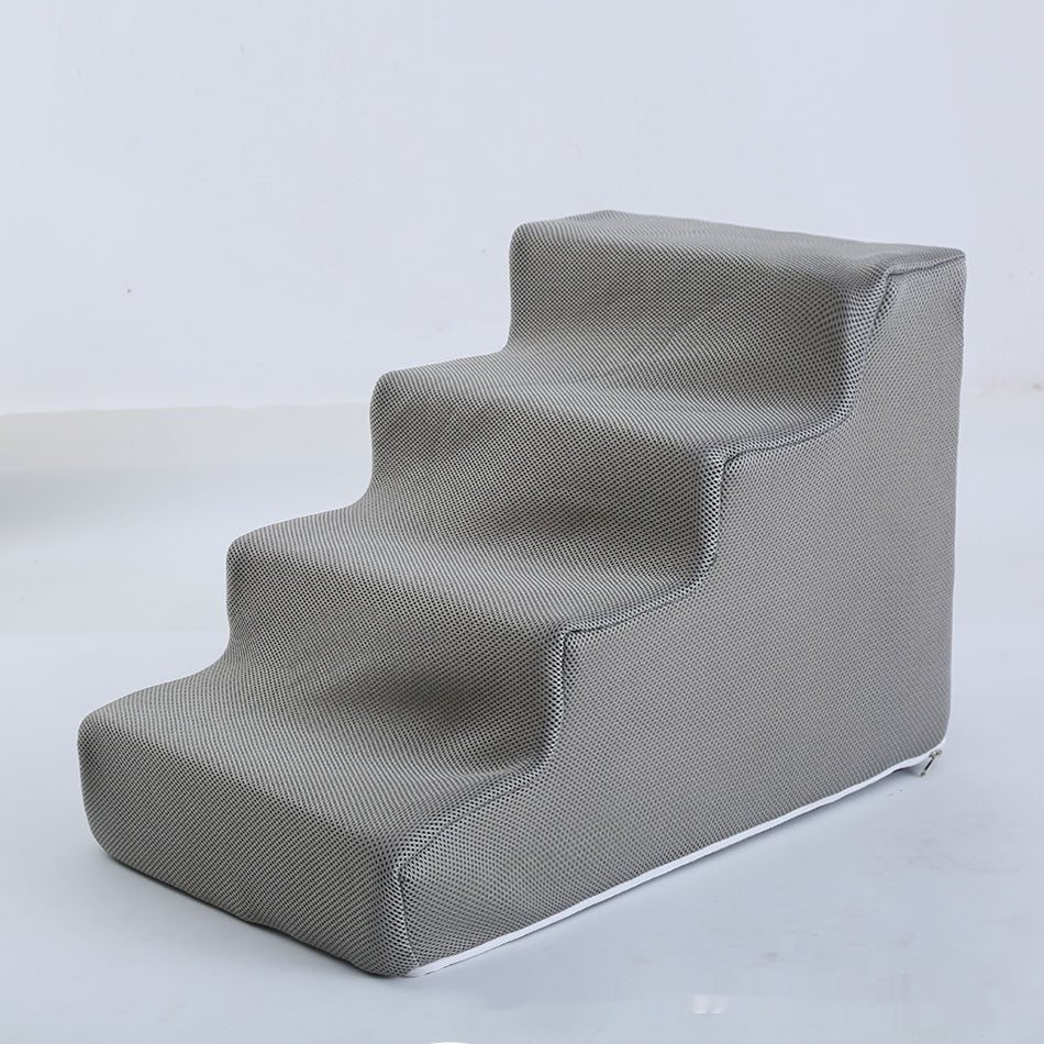KFX-2871485 Folding Pet Steps with Non-Slip Design for Cats and Dogs - Multiple Colors Available