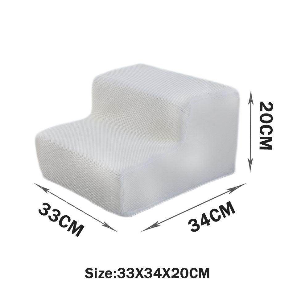 KFX-2871485 Folding Pet Steps with Non-Slip Design for Cats and Dogs - Multiple Colors Available