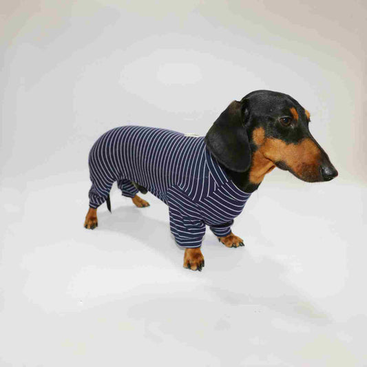 KFX-2871869 Thin Striped Pet Clothing for Dogs and Cats - Available in Multiple Sizes
