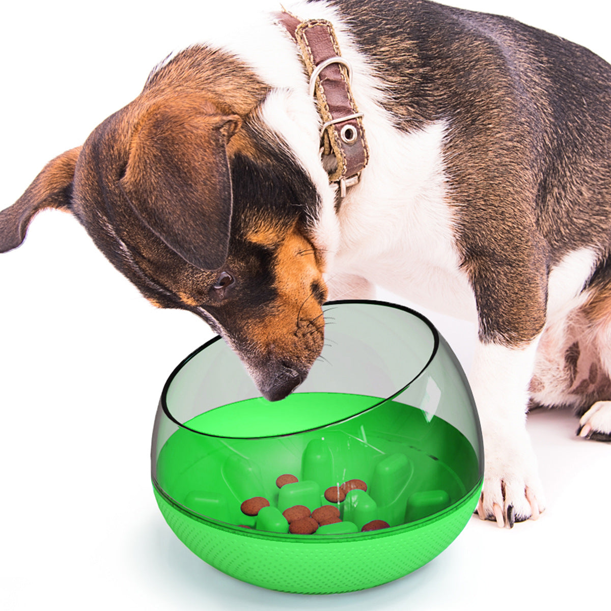 KFX-2873277 Slow Food Bowl for Pets - Plastic Slow Feeder, 19x19x14cm