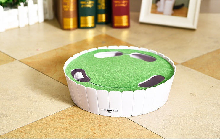 KFX-2873917 Smart Rotating Mouse Cat Teaser Remote Control Toy with Adjustable Speed - Fun Pet Activity Enhancer