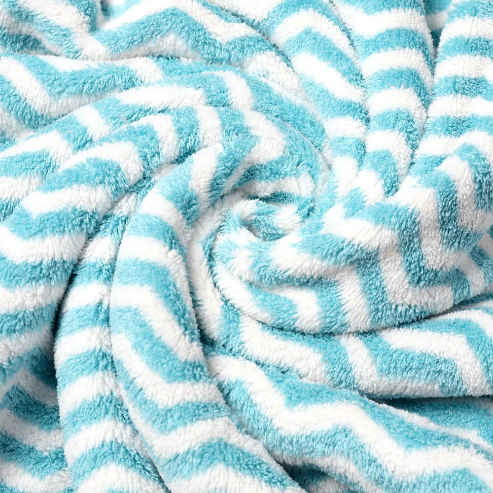 KFX-2877245 Microfiber Bathrobe Towel for Dogs and Cats - Water-Absorbent, Fashionable Design in Yellow and Grey