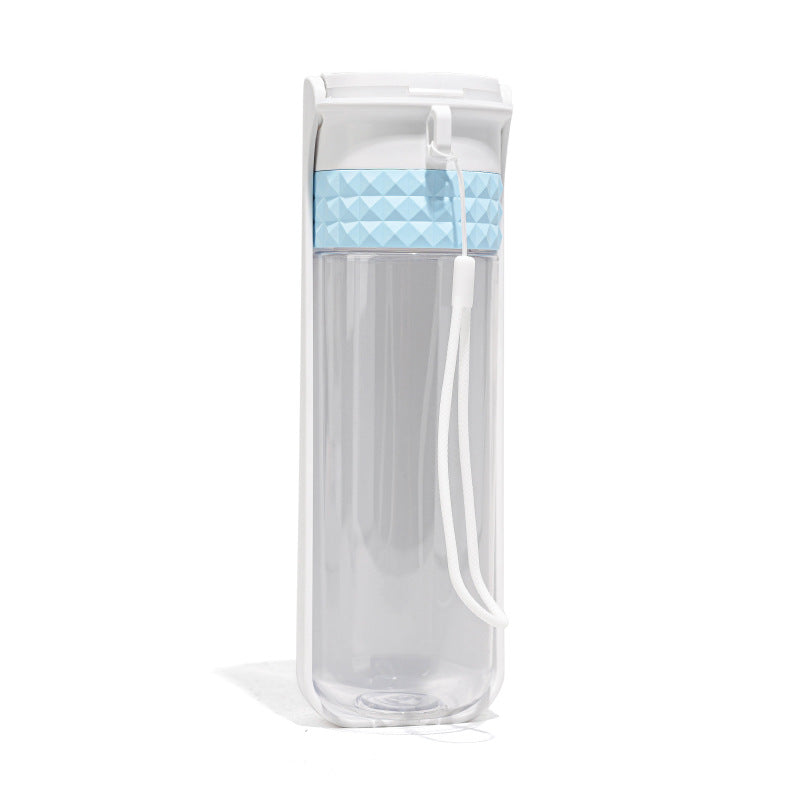 KFX-2884669 Portable Dog Water Bottle Dispenser with Easy Lock Feature for Outdoor Travel and Hydration