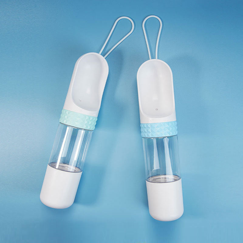 KFX-2884669 Portable Dog Water Bottle Dispenser with Easy Lock Feature for Outdoor Travel and Hydration