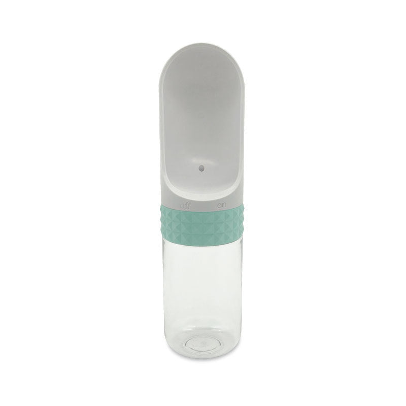 KFX-2884669 Portable Dog Water Bottle Dispenser with Easy Lock Feature for Outdoor Travel and Hydration