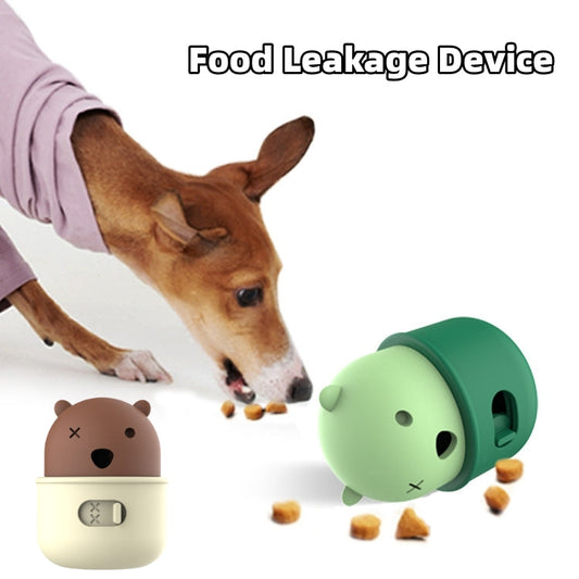 KFX-2889405 Adjustable Pet Food Leaker Ball for Dogs and Cats - Interactive Chew Toy Made from Durable Silicone