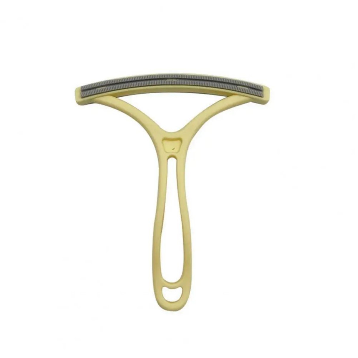 KFX-2890173 Double-Sided Pet Hair Remover with Curved Grip for Effective Home Use